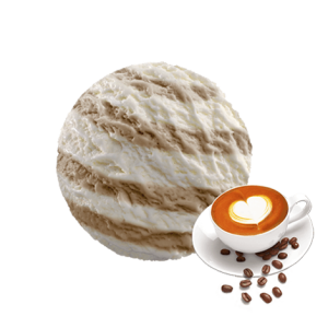 Lody w kuwecie o smaku caffe latte 5000 ml Zielona Budka