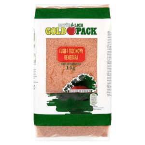 Cukier trzcinowy 1000g 10szt./k. Goldpack