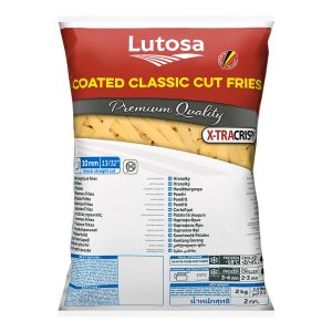 Frytki Coated Classic Cut Fries 10x10 2500g 4szt. Lutosa