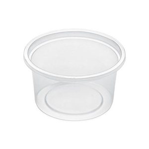 Pojemniki okrągłe PP 80ml 100szt. Gabi-Plast