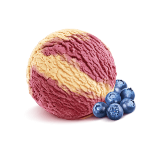 Lody w kuwecie o smaku jagodowo-ciasteczkowym 5000ml Zielona Budka