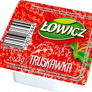 Przysmak owocowy z truskawek 25g 30szt./k. Łowicz