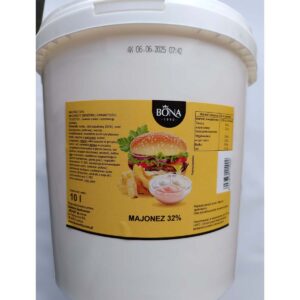 Majonez 32% 10000g wiadro BONA