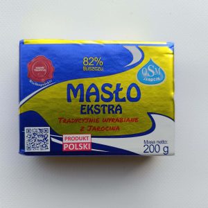 Masło Extra 200g 50szt./k. OSM Jarocin