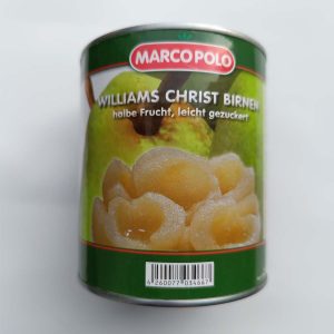 Gruszka połówki 850ml/820g/470g 12szt./k. Marco Polo