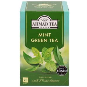 Herbata zielona Ahmad Green Tea Mint Mystique miętowa 6x20tb.