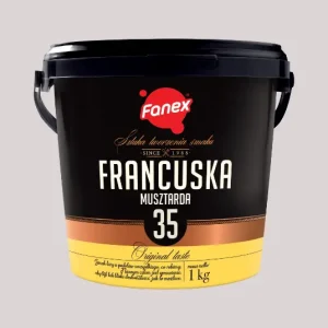 Musztarda francuska wiadro 1000g Fanex