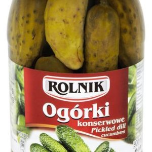 Ogórki konserwowe 900ml/850g/460g 6szt. Rolnik