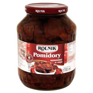Pomidory suszone w oleju 1700ml/1600g/1000g 6szt. Rolnik