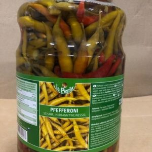 Papryka Lombardi Pepperoni 2650ml/1050g 6szt. La Perla