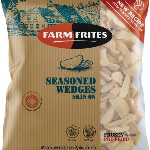 Cząstki ziemniaka ze skórką Skin-on Wedges 5x2500g Farm Frites