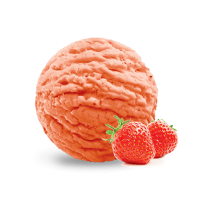 Lody w kuwecie o smaku truskawkowym 5000ml Zielona Budka