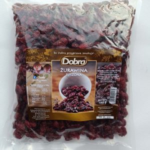 Żurawina suszona 1000g Floramex