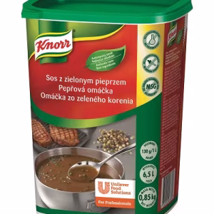 Sos zielony z pieprzem 6x850g Knor